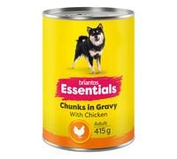 Briantos Essentials Chunks in Gravy Saver Pack 24 x 415g - Beef