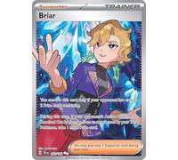 Briar 163/142 Ultra Rare Pokemon Card (SV Stellar Crown) + TitanCards Toploader