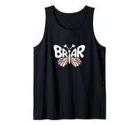 Briar Butterfly - Personalized Cute Name Word Art Tank Top