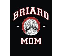 Briard Mom: Briard Notebook, Dog Journal, 8.5 x 11 inches (21.59 x 27.94 cm), 200 lined pages