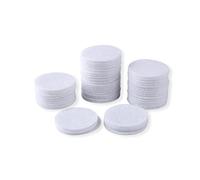 Briartw 100 Pieces Alcohol Ink Mini Applicator Tool Felts, Round Replacement Felts for Card Making Embossing Painting Rendering
