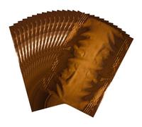 Briartw 100 Sheets Coffee Color Hot Foil Paper, 20x29cm (7.9x11.4in) Toner Reactive for Laser Printer & Laminator, Craft Paper