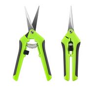 Briartw 2 Ergonomic Spring-Action Scissors,Spring-Loaded Craft Shears with Stainless Steel Blades,for Cutting Intricate Details and Tight Patterns for People with Arthritis or Limited Hand Strength