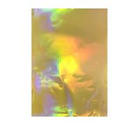 Briartw 20x29cm Hot Foil Paper 50 Sheets Pack Toner Reactive Foil Hot Stamping Foil Paper by Laser Printer and Laminator for Scrapbooking Craft Cardmaking DIY Album (Laser Gold, 100 Sheets)