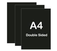 Briartw 3 Sheets A4 Rubber Magnetic Sheets Set,1mm Thick Double Sided Magnetic Sheets Flexible Rubber Sheets for Metal Dies Storage and Organize Scrapbooking Tool Craft Supplies