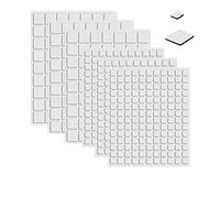 Briartw 3D Double Sided Adhesive Sticky Foam Squares - Small and Large Squares Set 6 Sheets Black Permanent Adhesive for Pop up Scrapbooking Craft Supplies Cardmaking Stencils Album Paper Decoration