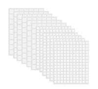 Briartw 3D Double Sided Foam Squares, 1302 Pcs White 2mm Thick Permanent Adhesive Dots for Scrapbooking, Card Making - 924 Small (6mm) & 378 Large (12.5mm) Mixed Size Dimensional Foam Tape