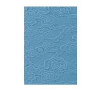 Briartw 3D Embossing Folder for Card Making,Cloud Clear Plastic Texture Fades Embossing Folder Template for Scrapbooking and Other Paper Craft Album Stamps DIY Decoration