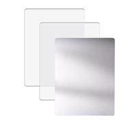 Briartw 3pcs/Set,1 Pair Standard Cutting Pads and 1 Metal Shim for Die Cutting Machine,Clear PC Cutting Plates and Adapter Mat Compatible with All Brands of Chemically Etched Wafer Thin Metal Dies