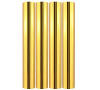 Briartw 4 Rolls Glimmer Hot Foil Roll Bundle for Crafts,Gold Heat Activated Foil for Glimmer Hot Foil System/Heat Foil Pen,5.9inx16.4ft Heat Transfer Foil Roll,Foil Transfer Sheets