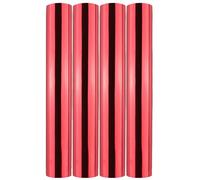 Briartw 4 Rolls Glimmer Hot Foil Roll Bundle for Crafts,Red Heat Activated Foil for Glimmer Hot Foil System/Heat Foil Pen,5.9inx16.4ft Heat Transfer Foil Roll,Foil Transfer Sheets