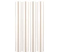 Briartw 4 Rolls Pearlescent White Glimmer Hot Foil Roll Bundle for Crafts,Heat Activated Foil for Glimmer Hot Foil System/Heat Foil Pen,6inx9.84ft Heat Transfer Foil Roll,Foil Transfer Sheets
