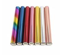 Briartw 【7-Pack】 Laser Printer & Laminator Compatible Toner Reactive Foil | 16.4ft x 7.6in Per Roll Transfer Foil Paper Bundle | Perfect for DIY Crafts,Embossed Cards,Sparkly Craftwork,Scrapbooking