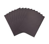 Briartw A4 Size Rubber Soft Magnet Sheets Magnetic Storage Sheet for Cutting Dies Storage 0.3mm Thick 10 Pieces Set 11.7x8.2inch Black Magnet Metal Dies Storage Sheet