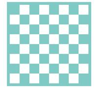 Briartw Chess Board Pattern Silkscreen Stencil 12x12 Reusable Self-Adhesive Mesh Stencils Silk Screen Stencil Printing for Polymer Clay Home Decoration Printing on Wood Fabric Wall Cup Plate Glass