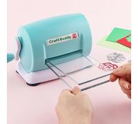 Briartw Die Cutting Machine,Mini Die Cutting Machine and 1 Pair Small Cutting Pads-Die Cutter,Manual Press Machine,Cutting Machines for Crafting-Blue