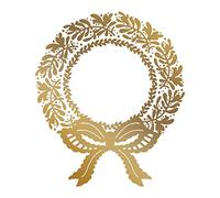 Briartw Hot Foil Plate,Christmas Celebration Words Metal Hot Foil Plate Season's Greetings Stencil Hot Foil Stamp for Cards DIY Scrapbooking Embossing Handmade Craft