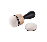 Briartw Mini Round Ink Blending Tool with Foams Replacement Refill Sponge Domed Foam Set 1 Tool and 12 Foams Scrapbooking Painting Drawing Art Supplies Handle Ink Tools Embossing Stencils