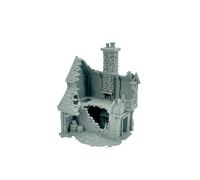 Briarwood Ruined House 5 | Micro Dominions | RPG Table Top Terrain 28mm | Miniature Scenery | Miniatures | D&D | TTRPG
