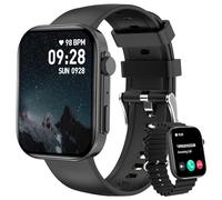 BRIBEJAT Smart Watch for Men Women (Answer/Make Call), 2.01'' Touch Screen Smartwatch, IP68 Waterproof, Fitness Tracker, Pedometer, Heart Rate/SpO2/Sleep Monitor, Compatible with IOS Android Phone