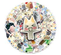 Bric dodo Inoue Toro Stickers Car Laptop Phone Guitar Skateboard Motorcycle Bicycle Inoue Toro Stickers Set Vinyl Waterproof Aesthetic Stickers for Teenagers Children Adults Pack of 50