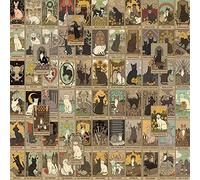 Bric dodo Tarot 72Pcs Waterproof Vinyl Stickers for Laptops, Cars, Skateboards, Luggage, Bikes, Multicolor Tartan Street Art Decorative Stickers, Reusable, Outdoor, 2.36 - 3.14 Inch, 72 Count