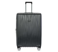 BRIC’s Cervia Hard Luggage, Spinner Suitcase for Travel, Hard Shell, Lightweight Large 77cm, Dark Grey