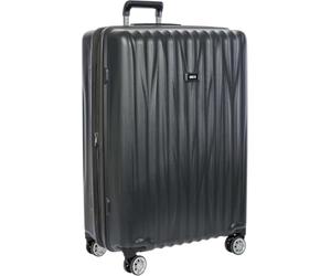 BRIC’s Cervia Hard Luggage, Spinner Suitcase for Travel, Hard Shell, Lightweight Large 77cm, Dark Grey