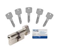 Bricard 15104 A6 30+30 Button Cylinder with 5 Keys