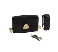 BRICARD 1843 with Horizontal Print 2 5 Cylinder Lock Right, Black