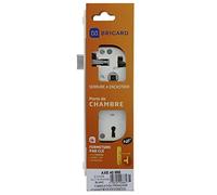 Bricard 2688 Door Lock for Bedroom Interior Standard NF Right-Handed White