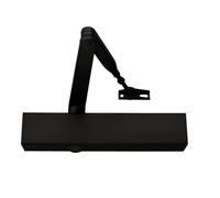 Bricard 62013033 Hydraulic Door Closer Force 2-6 (120 kg), Standard Arm, CE, Fire Proof, Conforms to EN 1154, Black