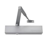 Bricard 62013077 Hydraulic Door Closer Force 2-6 (120 kg), Standard Arm, CE, Fire Proof, Complies with EN 1154 Standard, Silver