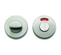 Bricard 668027 Tempo Design Stainless Steel Rosettes for Toilet Door with Indicator Light, stainlesssteel
