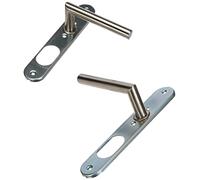 Bricard Tempo Disco 666470 Set of Stainless Steel Handles on Plate, 666468