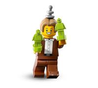 BRICK Flip Alien controlled figure (Imposter), Lego Minifigures Series 26 Space (Series 26 Space), single collectible figure, Complete Set with Stand and Accessories, CMF (col26-2)