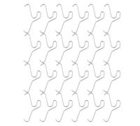 Brick Hook Clips, No Drill Outdoor Christmas Picture Hangers, Hooks Clamp Wall Stocking Holders, for Lights Plants Garlands Pictures Stocking