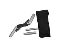 Brick Jointer Trowel 1/2", 5/8", 3/4", 7/8" Wall Trimming Tool for Construction Workers and Masonry Work- Black