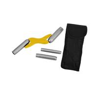 Brick Jointer Trowel 1/2", 5/8", 3/4", 7/8" Wall Trimming Tool for Construction Workers and Masonry Work- Yellow