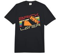 Brick Layer Master Builder Big Building Blocks Engineer Toy Comfort Colors Adult Heavyweight T-Shirt