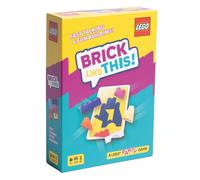 Asmodee Brick Like This! The Official LEGO Party Game - A fast, fun, building game for families, kids, teens, adults - Play in 15mins, with 2-8 Players, Ages 7+, English Version
