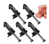 Brick Line Runner - Adjustable Brick Liner Clamps | Durablle Bricklaying Tool Fixer | Wire Drawer Suitable for Wall Construction, Masonry Projects, Professional Use, and DIYY Brickwork