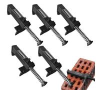 Brick Liners Runner - Brick Line Clips | Bricklaying Trowel Tool Fixer Clamps | Line Blocks for Masonry | Masonry Line | Runner Wire Drawer Bricklaying Tool Fixer for Building|Brickwork Wire Puller