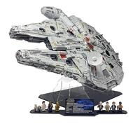 Brick Nest Acrylic Display Stand compatible with LEGO UCS Millennium Falcon (75192) - Easy Assembly - Lego Set Not Included