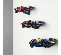 Brick Nest Wall Mount Compatible with Lego F1 Speed Champions Race car Formula one Display Stand (10 Wall Mounts)