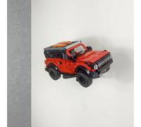 Brick Nest Wall Mount compatible with Lego Ford Bronco SUV 42213 Display Bracket