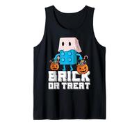 Brick Or Treat Brick Master Builder Halloween Block Building Tank Top