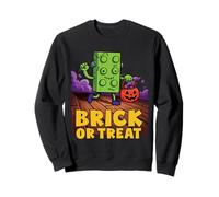 Brick Or Treat Master Builder Halloween Trick Or Treating Sweatshirt