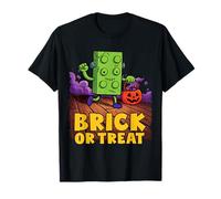 Brick Or Treat Master Builder Halloween Trick Or Treating T-Shirt