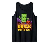 Brick Or Treat Master Builder Halloween Trick Or Treating Tank Top